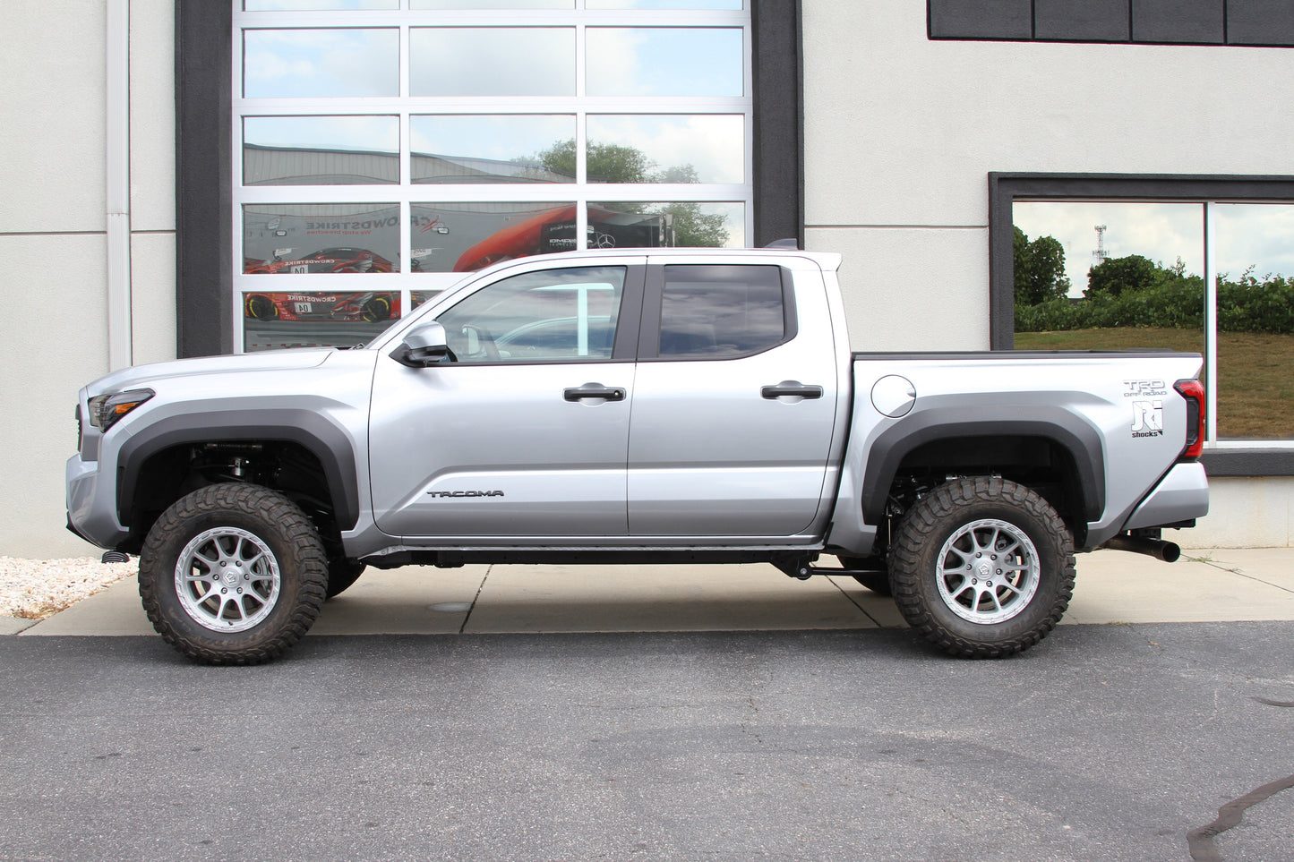 2024 Toyota Tacoma 1-Inch To 3-Inch Lift Kit With 6-Stage Adjustable Front Coilovers 6-Stage Adjustable Rear Shocks With Freedom Off-Road Front Upper Control Arms