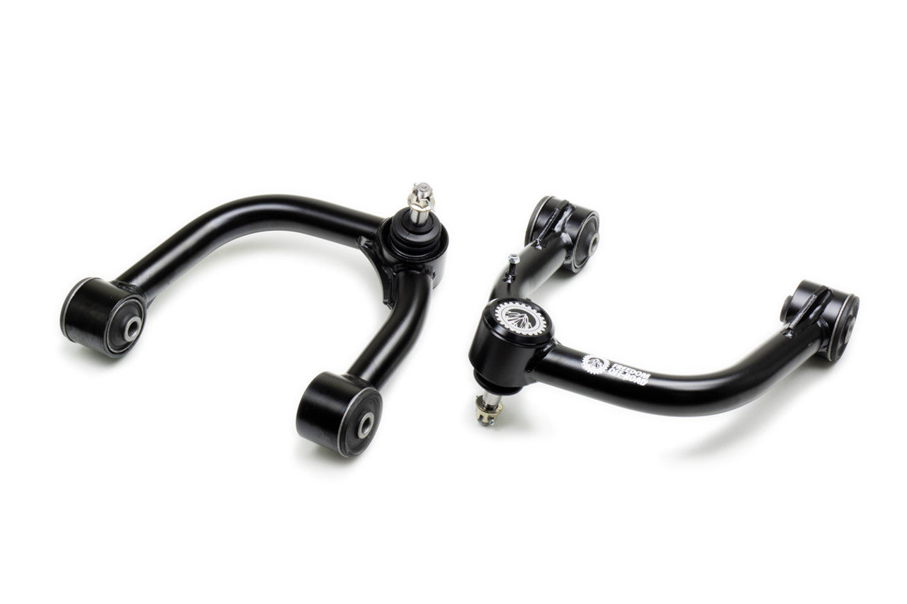 2024 Toyota Tacoma 1-Inch To 3-Inch Lift Kit With 6-Stage Adjustable Front Coilovers 6-Stage Adjustable Rear Shocks With Freedom Off-Road Front Upper Control Arms