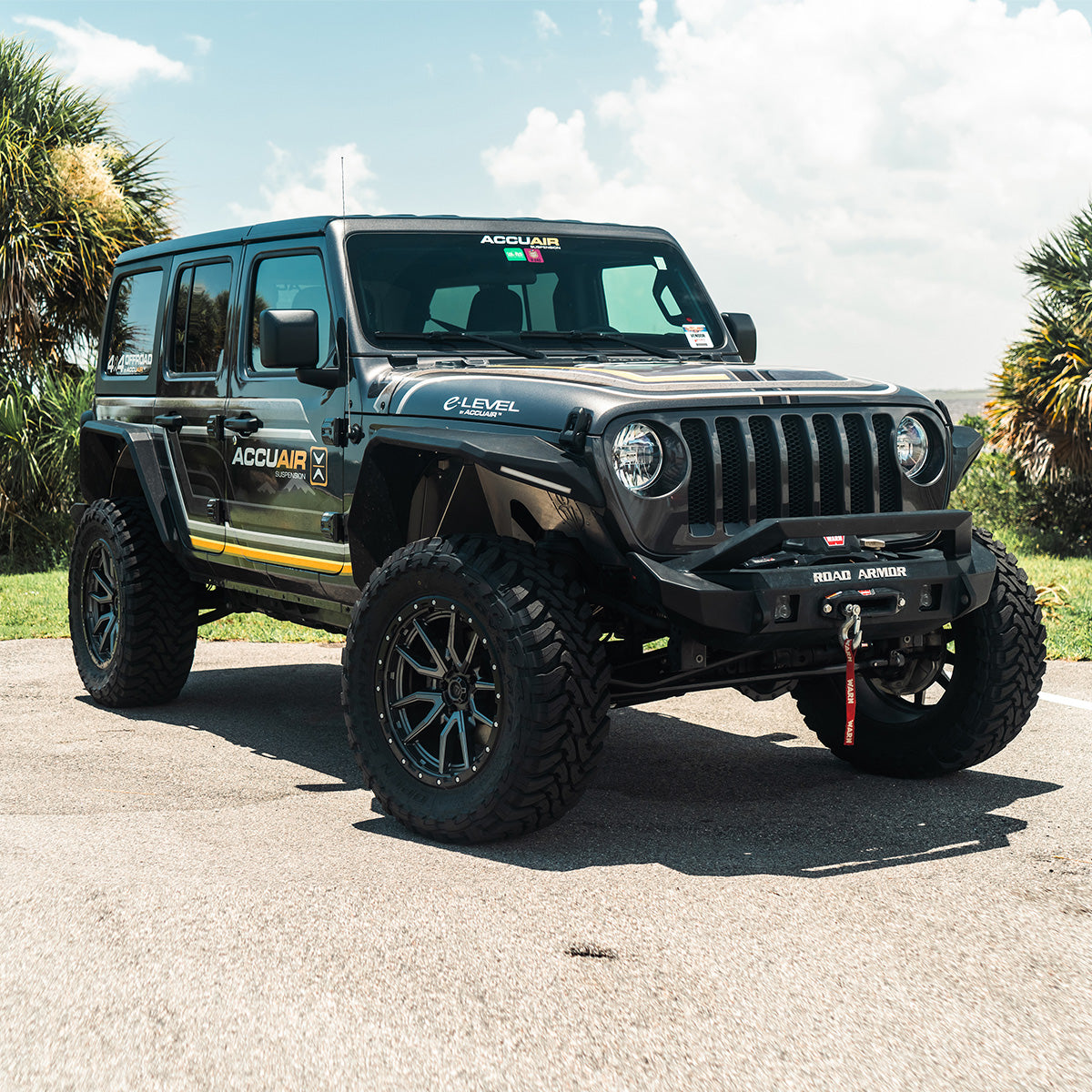 Jeep Wrangler (Jl) 2018 – Present 3.5" Upgraded Dynamic Lift Kits With Piggyback Shocks