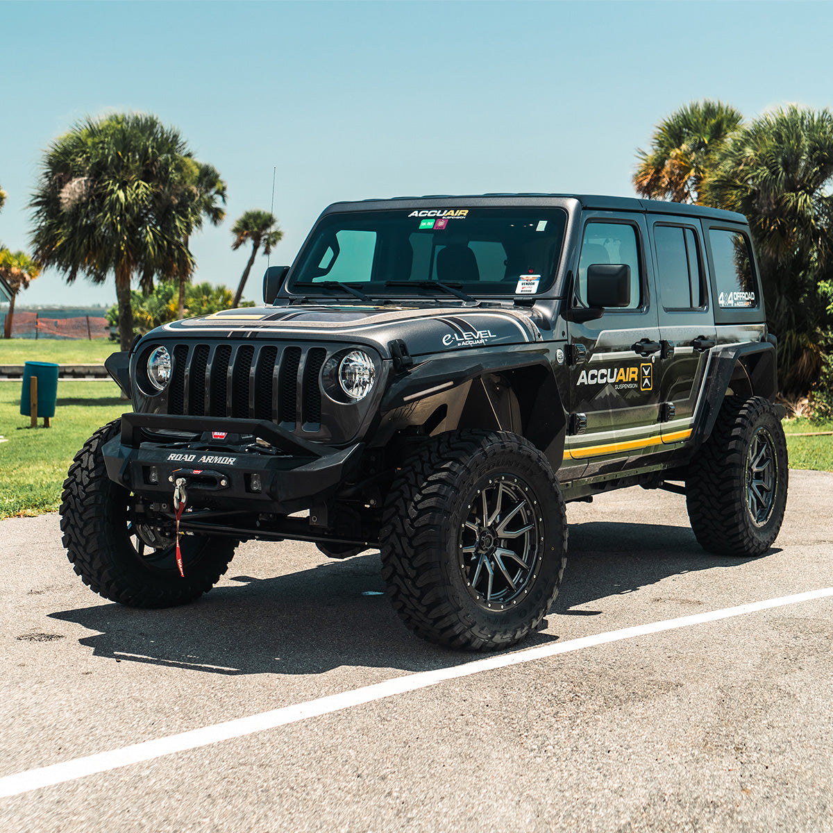 Jeep Wrangler (Jl) 2018 – Present 3.5" Upgraded Dynamic Lift Kits With Piggyback Shocks