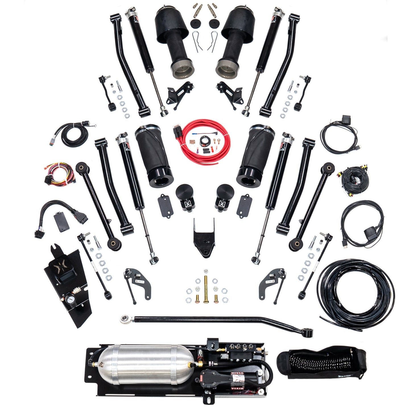 Jeep Wrangler (Jl) 2018 – Present 3.5" Upgraded Dynamic Lift Kits With Piggyback Shocks