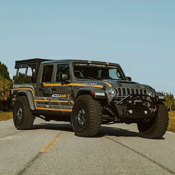 AccuAir Air Suspension System 4" Dynamic Lift Kit for 2020-24 Jeep Gladiator JT (3.6L Gas) AA-4279