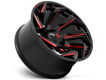 FUEL BLACK & RED REACTION WHEELS